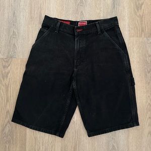 Tommy Hilfiger black Jorts. Retro